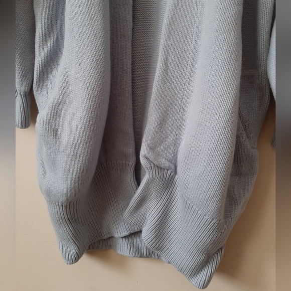 Acne Studios SONYA Pastel Blue Oversized Wool & Cashmere Cardigan - Picture 7 of 11